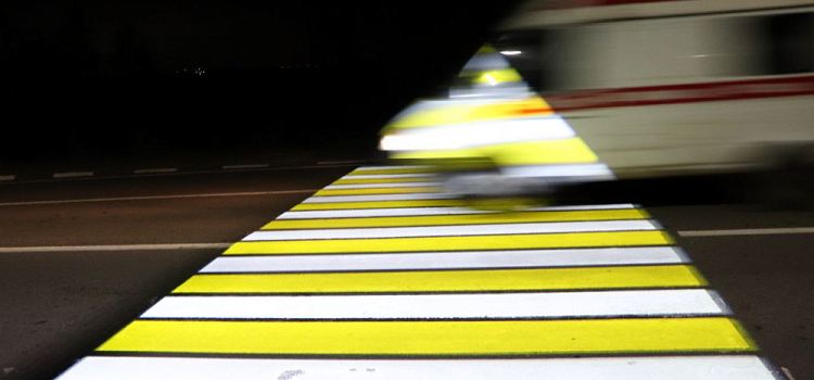 В Ярославской области проекционные пешеходные переходы будут включать в дорожные контракты