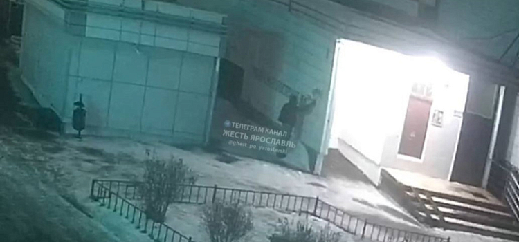 В Ярославле вновь ищут вандала, разрисовавшего дом