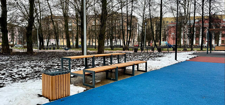 В сквере 950-летия Ярославля завершили благоустройство_307670