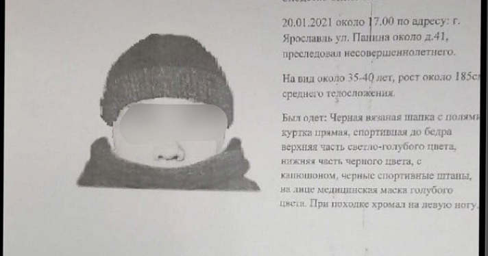 Зашел с девочкой в подъезд: полиция проводит проверку по информации о педофиле из Ярославля