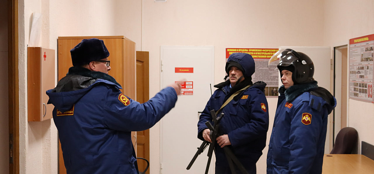 На Рыбинской гидроэлектростанции прошли антитеррористические учения_258648