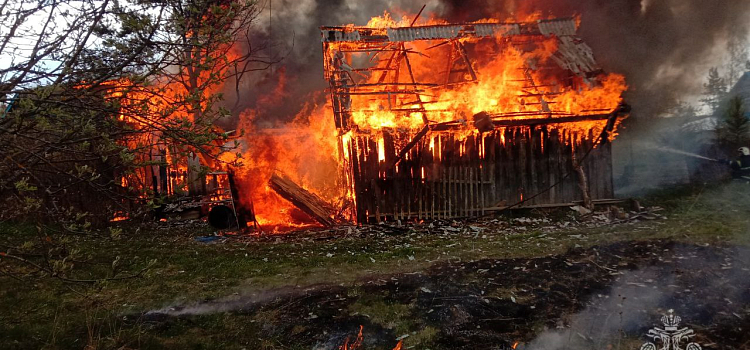 Пожар в Брейтовском округе оставил семью без имущества: сгорели баня, гараж, кухня и машина_296660