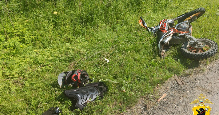 В Ярославской области 12-летний питбайкер врезался в «Ладу»