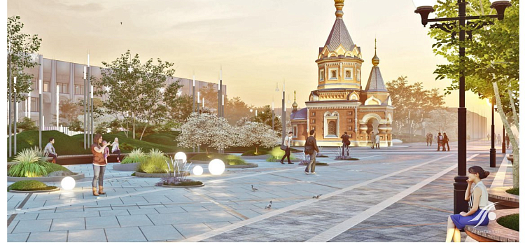Ярославцам показали макеты будущего пешеходного центра_267940