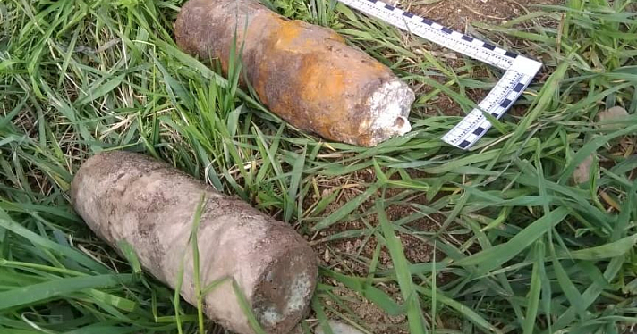 Ярославец нашел на своем участке два снаряда времен Великой Отечественной войны