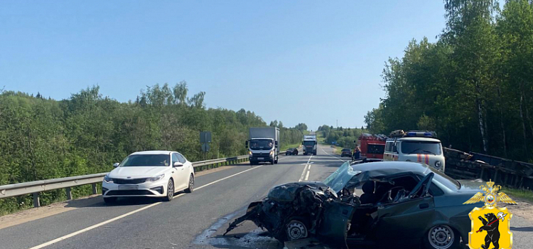 В утреннем ДТП в Ярославской области пострадали двое мужчин_242114