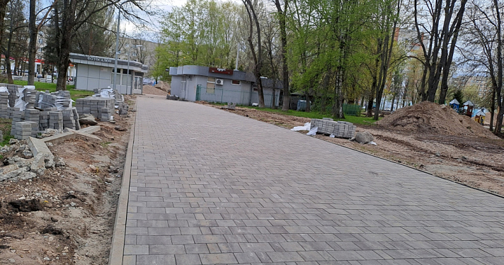 Жителей Дзержинского района Ярославля взволновало благоустройство парка Победы