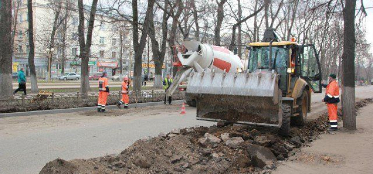 Ремонт на проспекте Ленина в Ярославле закончат к концу июня 2017 года 