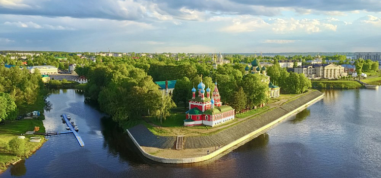 Углич вошел в топ-10 городов для путешествий на майские праздники
