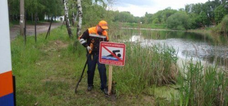 В Ярославле городские пруды оснастили предупредительными аншлагами