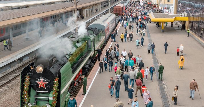 В Ярославль вновь прибудет «Поезд Победы»