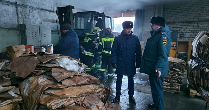 Возбуждено шесть дел: в Рыбинске завершена прокурорская проверка по факту пожара в цехе по производству картона