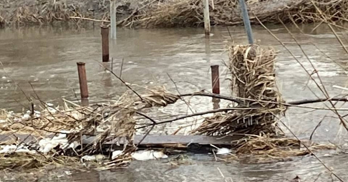 «Отрезаны от «большой земли»»: в селе Ярославской области талыми водами унесло мост