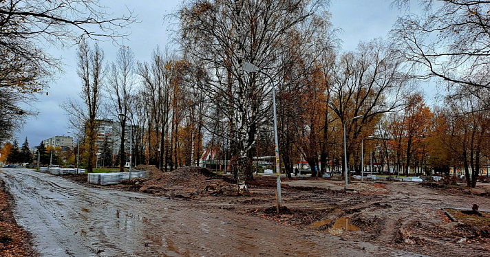 В ярославском парке 30-летия Победы ремонтировать тротуары будут глубокой осенью