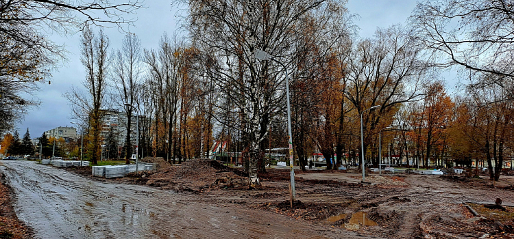 В ярославском парке 30-летия Победы ремонтировать тротуары будут глубокой осенью
