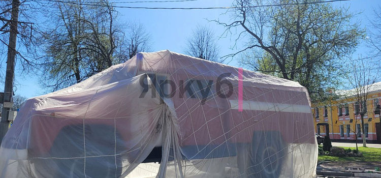 В центре Ярославля появится памятник в виде пожарной машины_270975