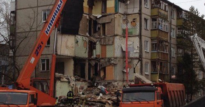 СК России: Расследование по факту взрыва в доме на Железнодорожной продолжается