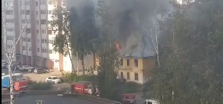 На Пятерке в пожаре пострадал один человек