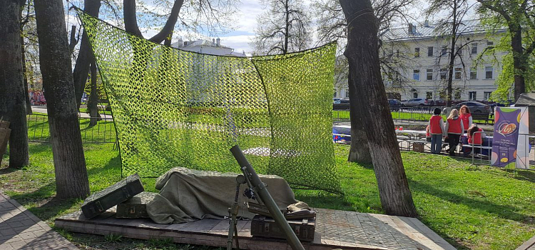 Уникальные вещи с полей сражений: в центре Ярославля развернулась интерактивная выставка ко Дню Победы_239385