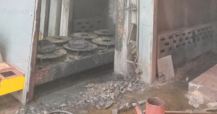 Произошел пожар в цеху Ярославского электровозоремонтного завода