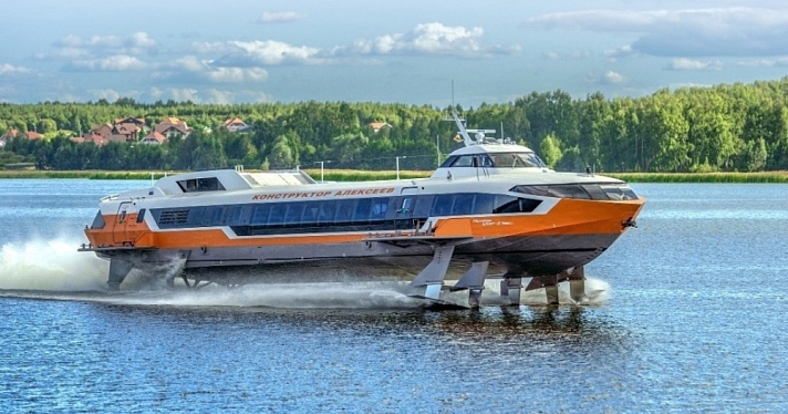 Из-за аварии на гидроузле отменили рейс «Метеора» из Нижнего Новгорода в Ярославль