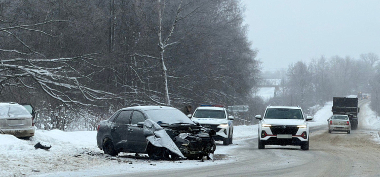В ДТП под Ярославлем пострадал водитель иномарки