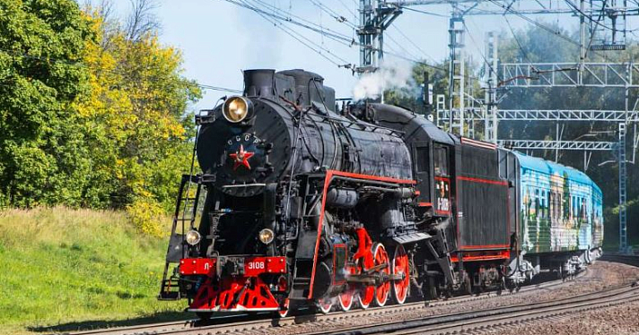 Из Ярославля в Кострому начнёт ходить ретро-поезд с паровозом 1955 года постройки