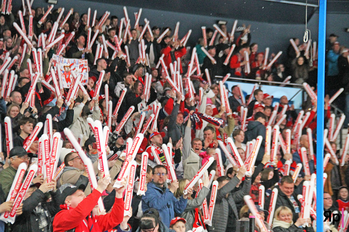 Ярославский «Локомотив» сломил сопротивление «Спартака» в первом матче плей-офф