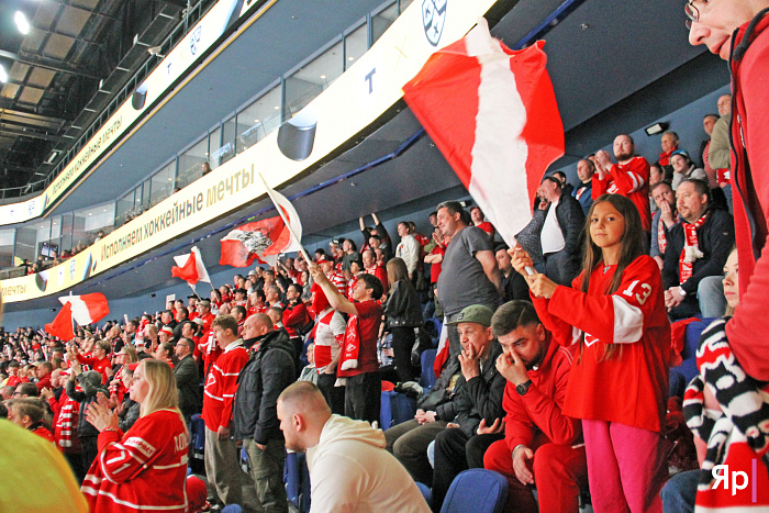 Ярославский «Локомотив» завершил первый раунд плей-офф победой в пяти матчах