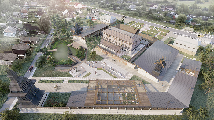 Ярославская студентка представила проект регенерации Тюремного замка в Данилове