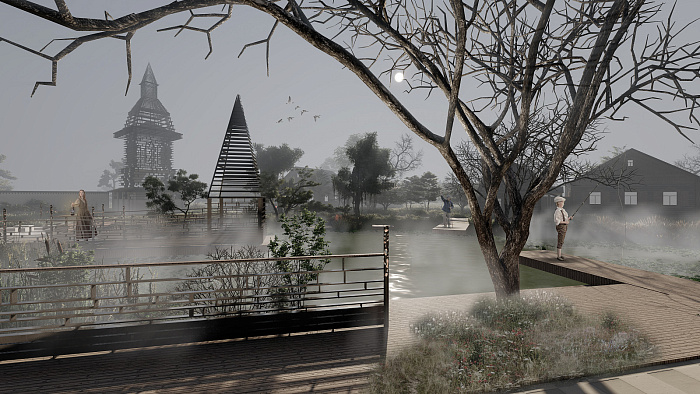 Ярославская студентка представила проект регенерации Тюремного замка в Данилове