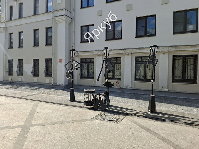 На улице Депутатской в Ярославле началась укладка плитки