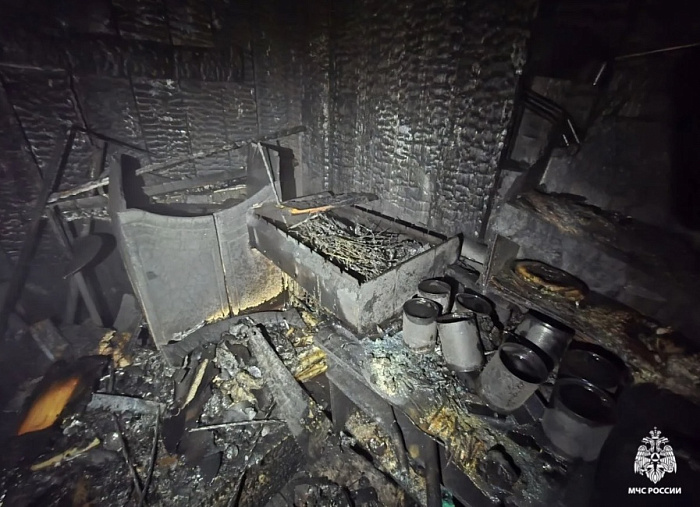 В Ярославле пожарные спасли троих человек из горящего дома на Новодуховской