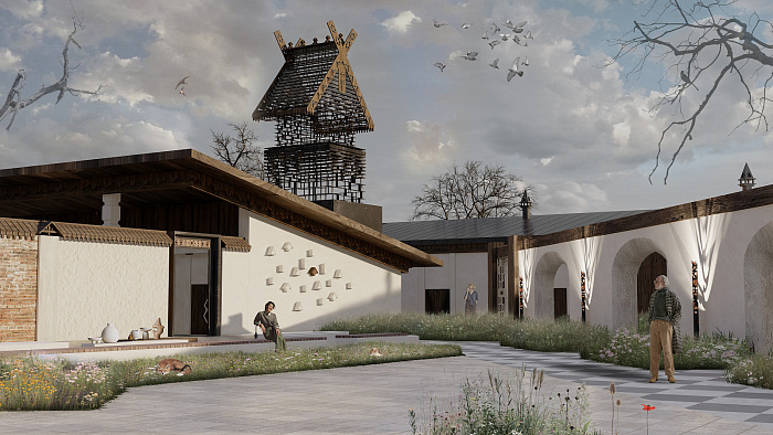 Ярославская студентка представила проект регенерации Тюремного замка в Данилове