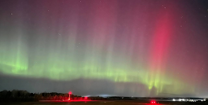 ТОП-10 фотографий северного сияния в Ярославской области
