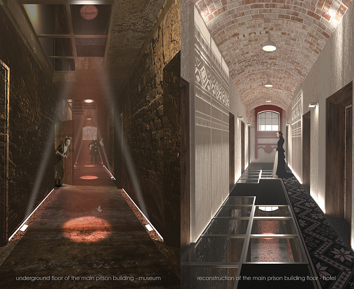 Ярославская студентка представила проект регенерации Тюремного замка в Данилове