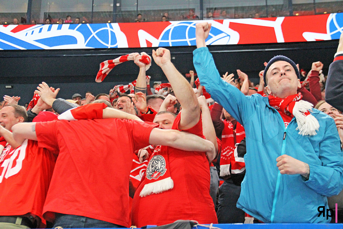 Ярославский «Локомотив» сломил сопротивление «Спартака» в первом матче плей-офф