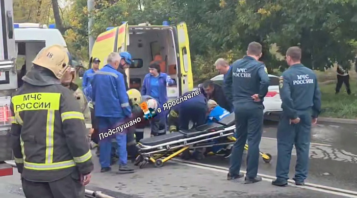 В Дзержинском районе Ярославля погиб мотоциклист