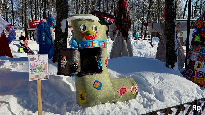 Душа отмерзает и начинает расцветать: в Ярославле проходит XV выставка масленичных кукол на острове Даманский